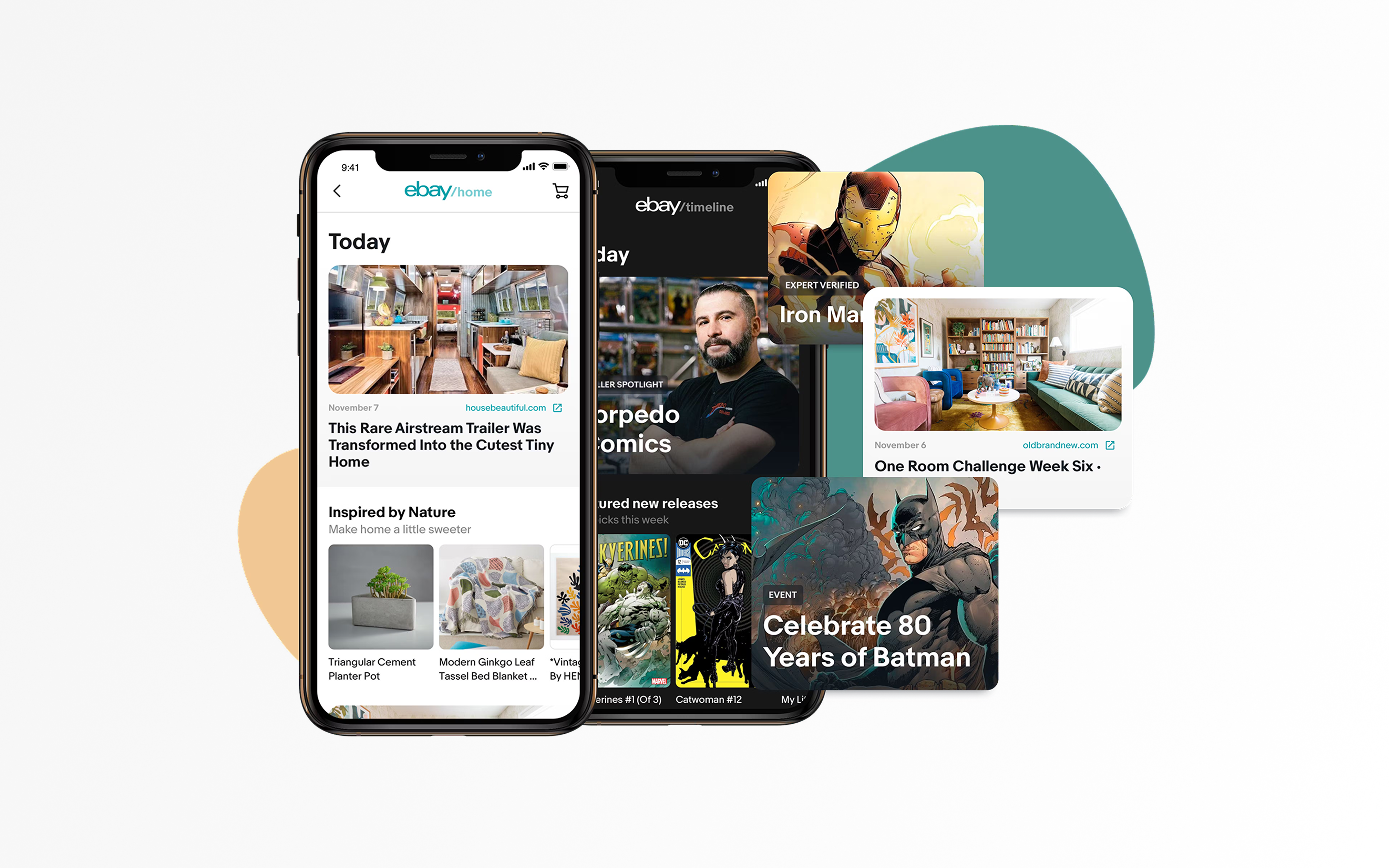 eBay Today interface showcase
